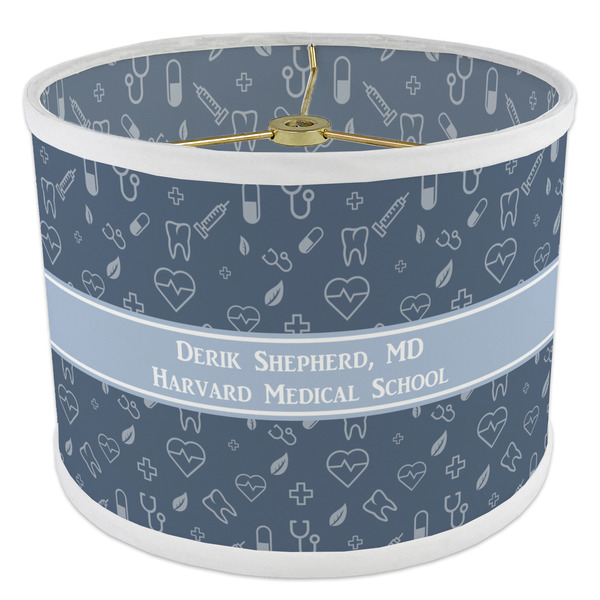 Medical Doctor 8" Drum Lampshade - ANGLE Poly-Film