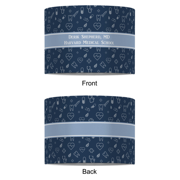 Medical Doctor 8" Drum Lampshade - APPROVAL (Fabric)