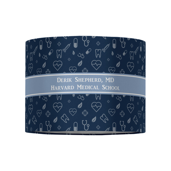 Medical Doctor 8" Drum Lampshade - FRONT (Fabric)