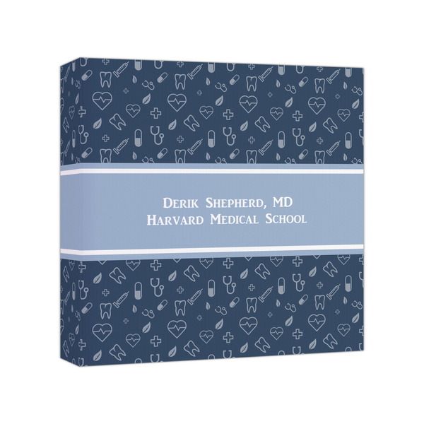 Custom Medical Doctor Canvas Print - 8x8 (Personalized)