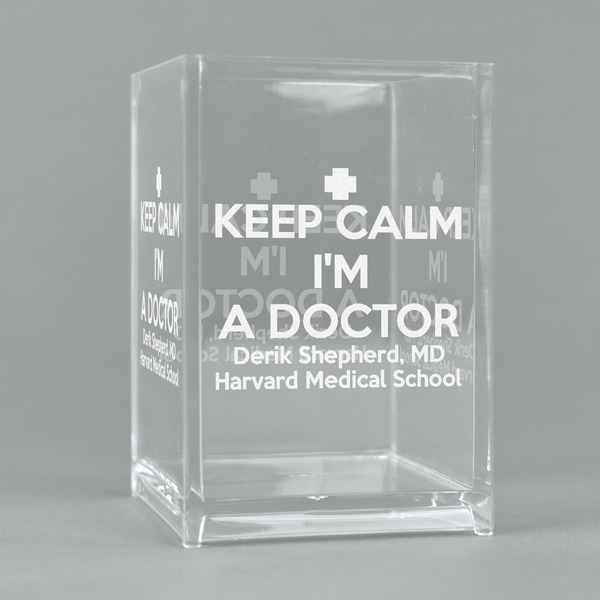 Custom Medical Doctor Acrylic Pen Holder (Personalized)