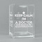 Medical Doctor Acrylic Pen Holder - Angled View
