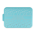 Medical Doctor Aluminum Baking Pan with Teal Lid (Personalized)