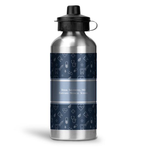 Custom Medical Doctor Water Bottle - Aluminum - 20 oz (Personalized)