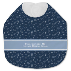 Medical Doctor Jersey Knit Baby Bib w/ Name or Text