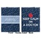 Medical Doctor Baby Blanket (Double Sided - Printed Front and Back)