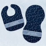 Medical Doctor Baby Bib & Burp Set w/ Name or Text