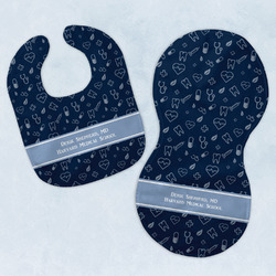 Medical Doctor Baby Bib & Burp Set w/ Name or Text