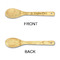 Medical Doctor Bamboo Spoons - Single Sided - APPROVAL