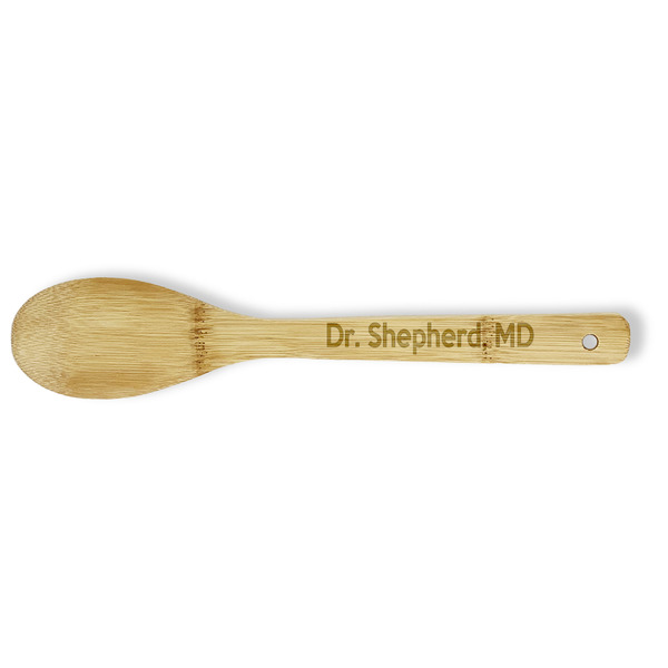 Medical Doctor Bamboo Spoons - Single Sided - FRONT