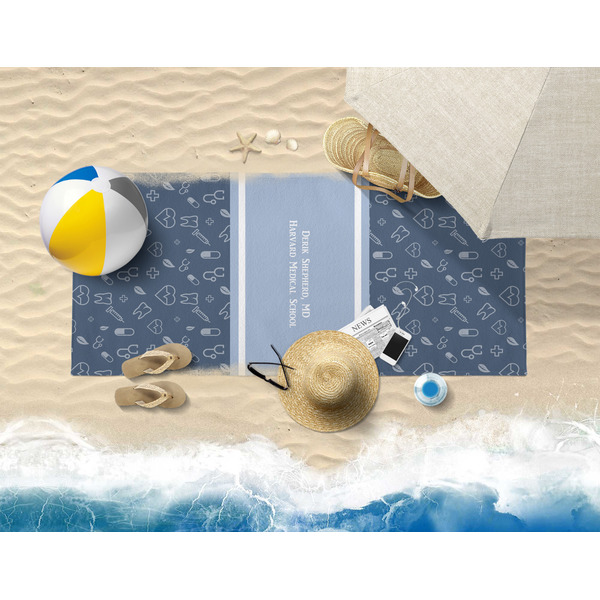 Medical Doctor Beach Towel Lifestyle