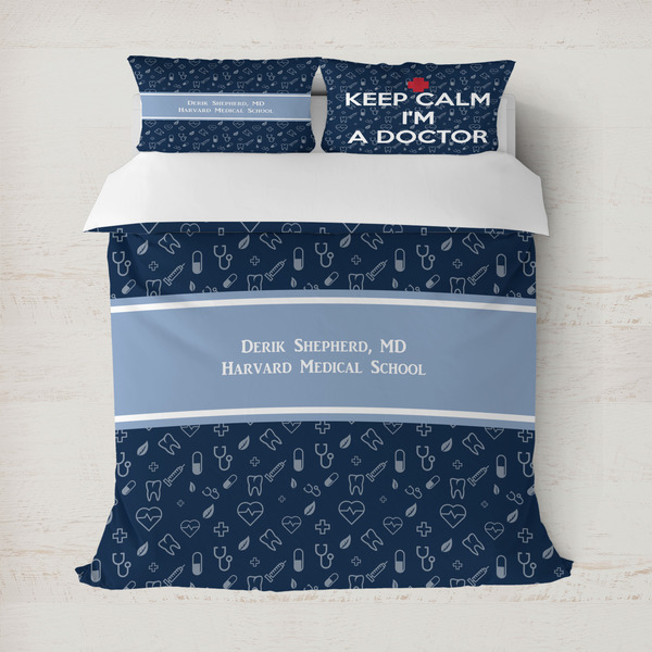Custom Medical Doctor Duvet Cover (Personalized)