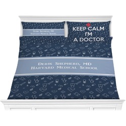 Medical Doctor Comforter Set - King (Personalized)