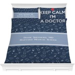 Medical Doctor Comforter Set - Full / Queen (Personalized)