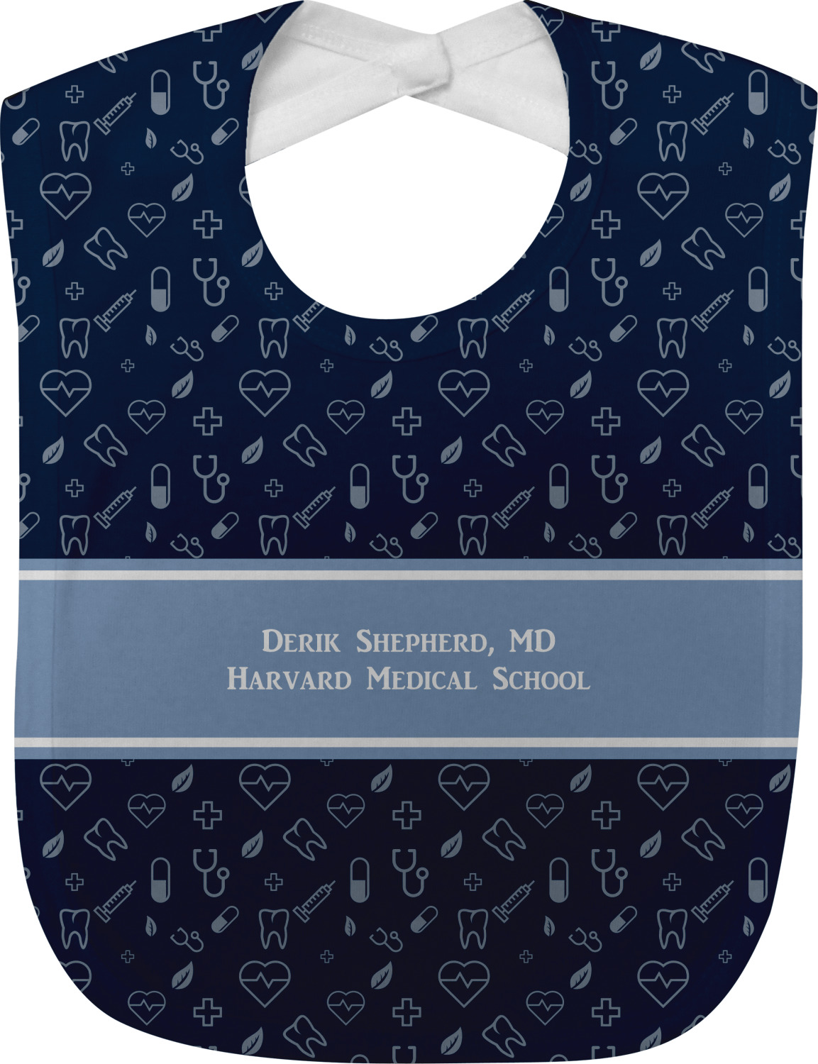 Medical Doctor Baby Bib (Personalized) YouCustomizeIt
