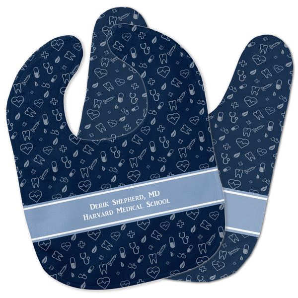 Custom Medical Doctor Baby Bib w/ Name or Text
