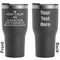 Medical Doctor Black RTIC Tumbler - Front and Back