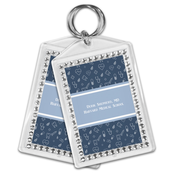 Medical Doctor Bling Keychain - MAIN