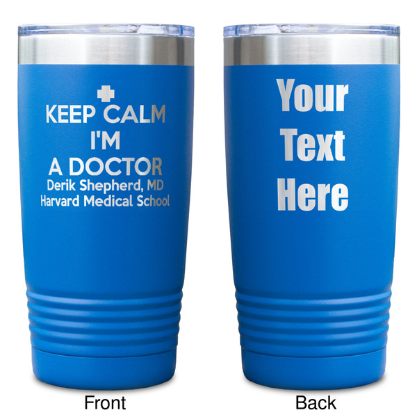 Medical Doctor Blue Polar Camel Tumbler - 20oz - Double Sided - Approval