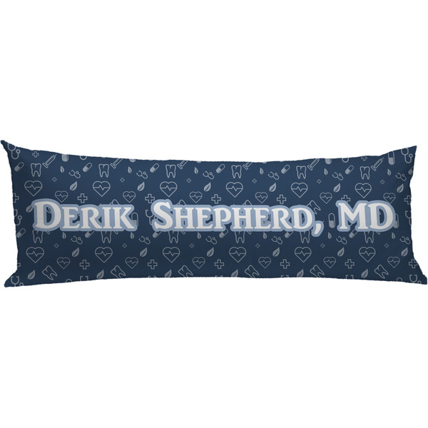 Custom Medical Doctor Body Pillow Case (Personalized)