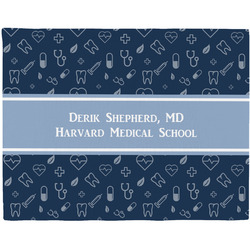 Medical Doctor Woven Fabric Placemat - Twill w/ Name or Text