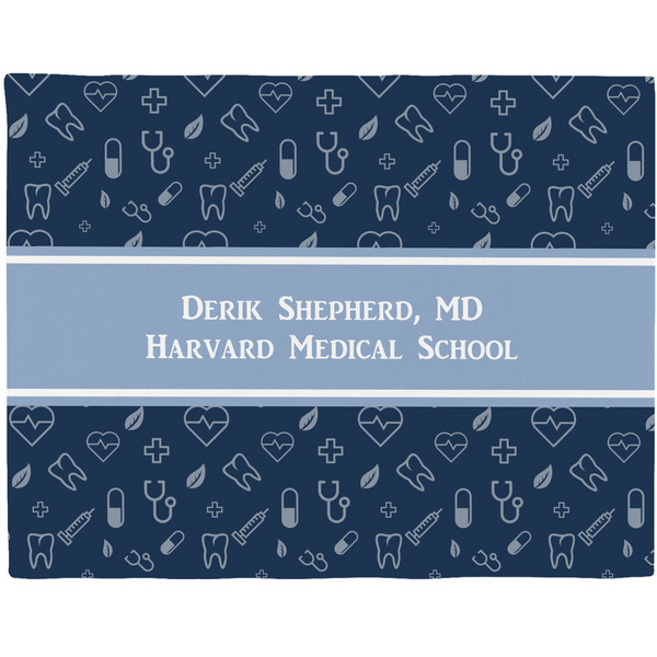 Custom Medical Doctor Woven Fabric Placemat - Twill w/ Name or Text