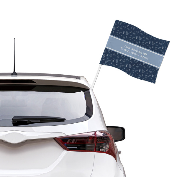 Medical Doctor Car Flag - Large - LIFESTYLE