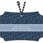 Medical Doctor Rear View Mirror Ornament (Personalized)