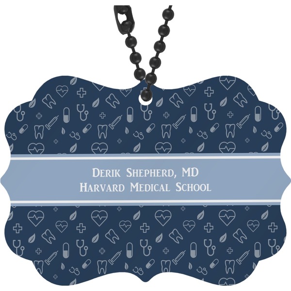 Custom Medical Doctor Rear View Mirror Charm (Personalized)