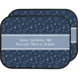 Medical Doctor Car Floor Mats (Back Seat) (Personalized)