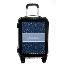 Medical Doctor Carry On Hard Shell Suitcase (Personalized)