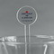 Medical Doctor 5.5" Round Plastic Stir Sticks - Clear (Personalized)