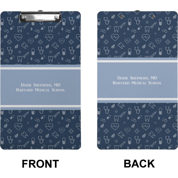Medical Doctor Clipboard (Legal) (Front + Back)