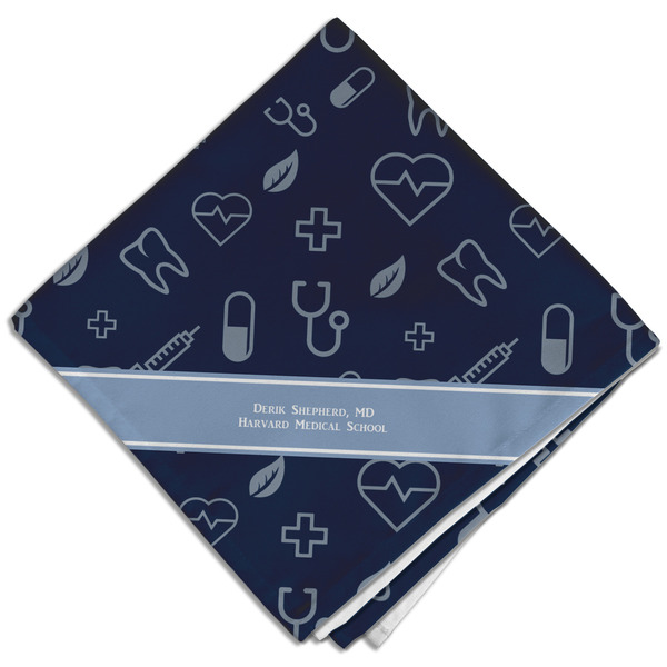 Custom Medical Doctor Cloth Dinner Napkin - Single w/ Name or Text