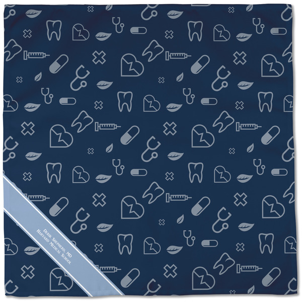 Medical Doctor Cloth Napkins - Personalized Dinner (Full Open)