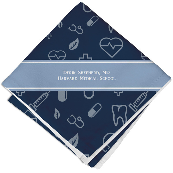 Custom Medical Doctor Cloth Napkin w/ Name or Text