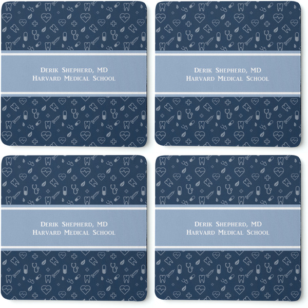Medical Doctor Coaster Rubber Back - Apvl