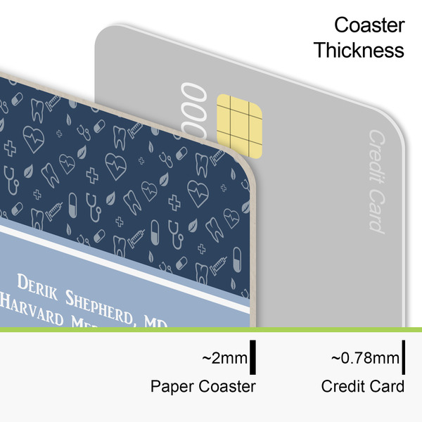 Medical Doctor Coaster Thickness