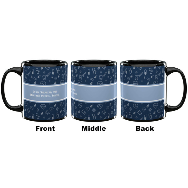 Medical Doctor Coffee Mug - 11 oz - Black APPROVAL