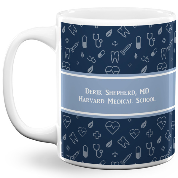 Custom Medical Doctor 11 Oz Coffee Mug - White (Personalized)