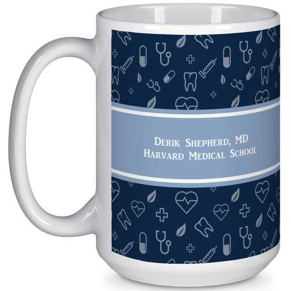 Custom Medical Doctor 15 Oz Coffee Mug - White (Personalized)