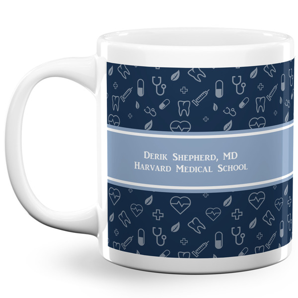 Custom Medical Doctor 20 Oz Coffee Mug - White (Personalized)