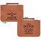Medical Doctor Cognac Leatherette Bible Covers - Large Double Sided Apvl