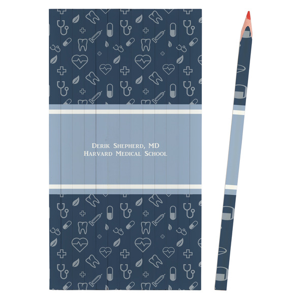 Medical Doctor Colored Pencils - Front View