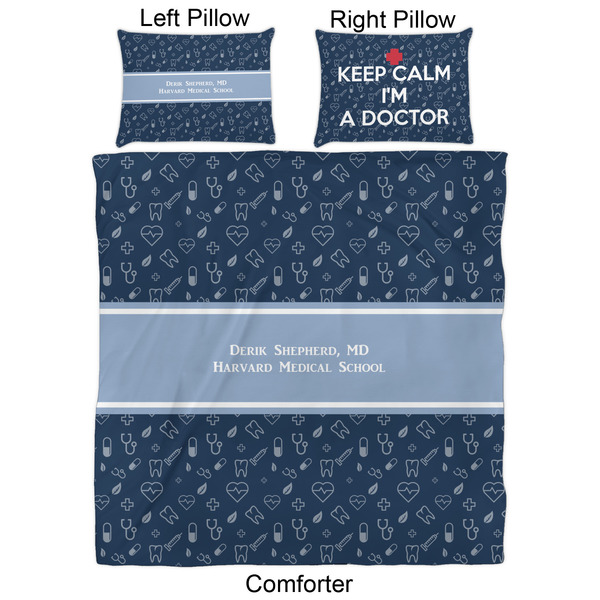 Medical Doctor Comforter Set - Queen - Approval