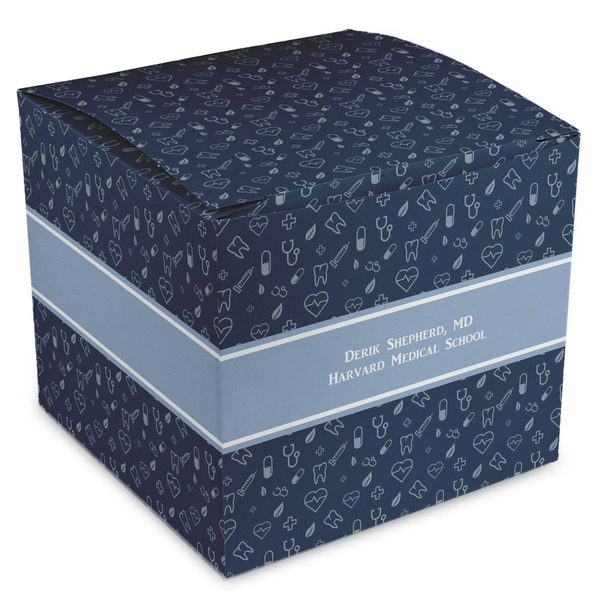 Custom Medical Doctor Cube Favor Gift Boxes (Personalized)
