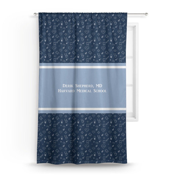 Custom Medical Doctor Curtain Panel - Custom Size (Personalized)