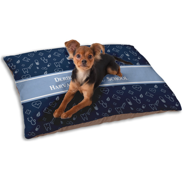 Custom Medical Doctor Dog Bed - Small w/ Name or Text