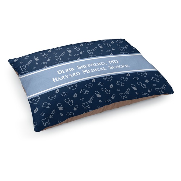 Custom Medical Doctor Dog Bed - Medium w/ Name or Text