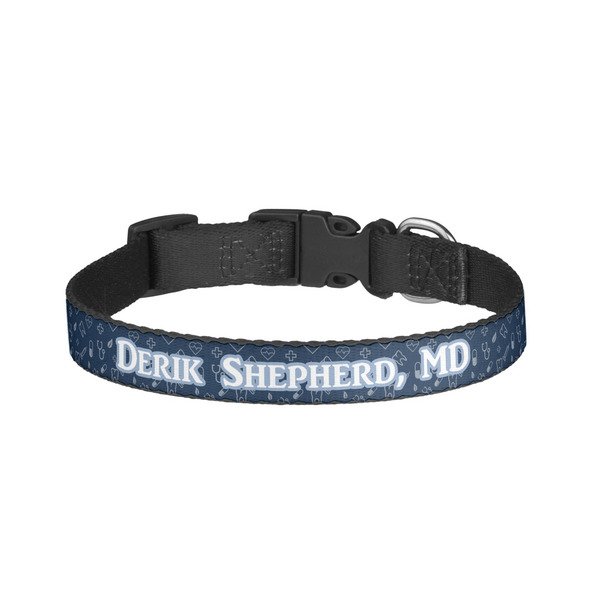 Custom Medical Doctor Dog Collar - Large (Personalized)